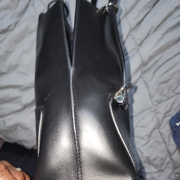 Furla Black Leather Tote Bag - Picture 3 of 9